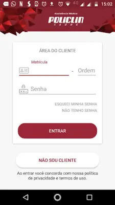 Policlin Saúde android App screenshot 6